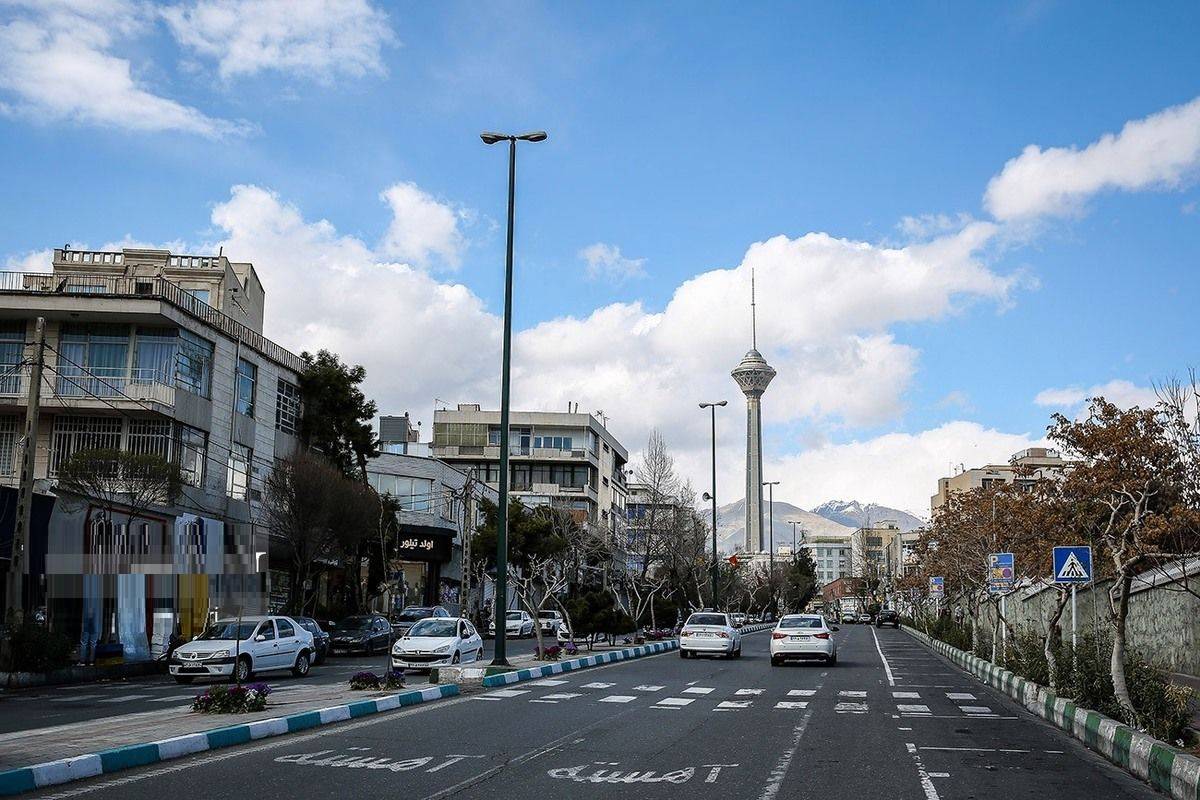 وضعیت هوا تهران امروز یکشنبه 24 فروردین