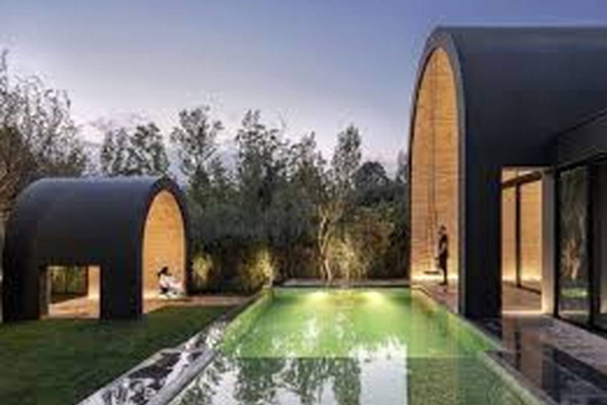خانهای از جنس «طاق کسری» در کرج که برندۀ جایزه جهانی معماری شد + تصویر