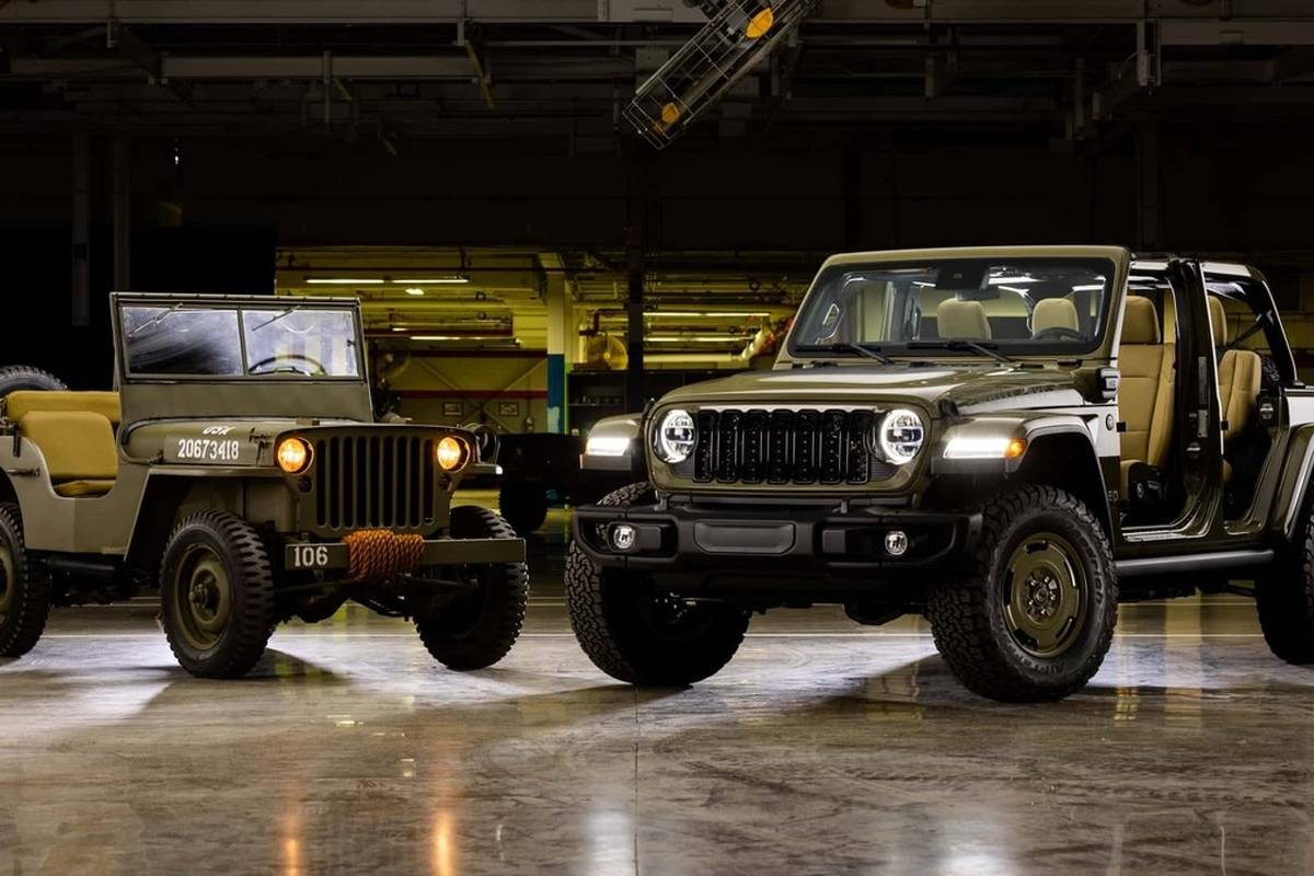 جیپ رانگلر ویلیز به سبک جنگ جهانی وارد بازار می شود! ( تصویر)