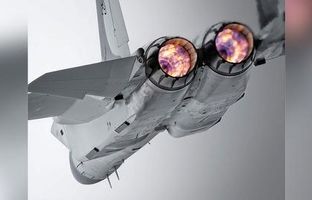 (عکس) اف-15QA در یک نمای خاص 