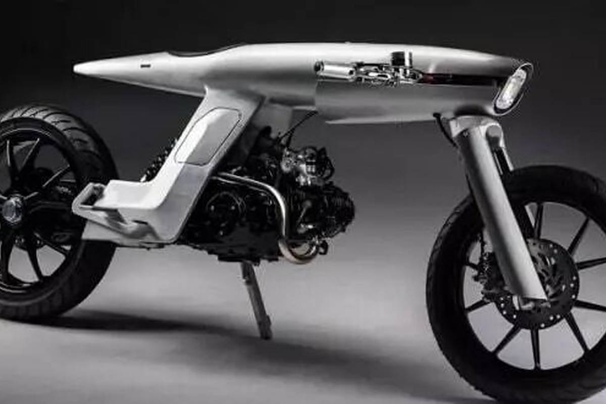 (عکس) عجیبترین موتورسیکلتی که دیدهاید