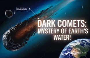 کشف دو جمعیت از دنباله‌دارهای تاریک با دو طعم متفاوت