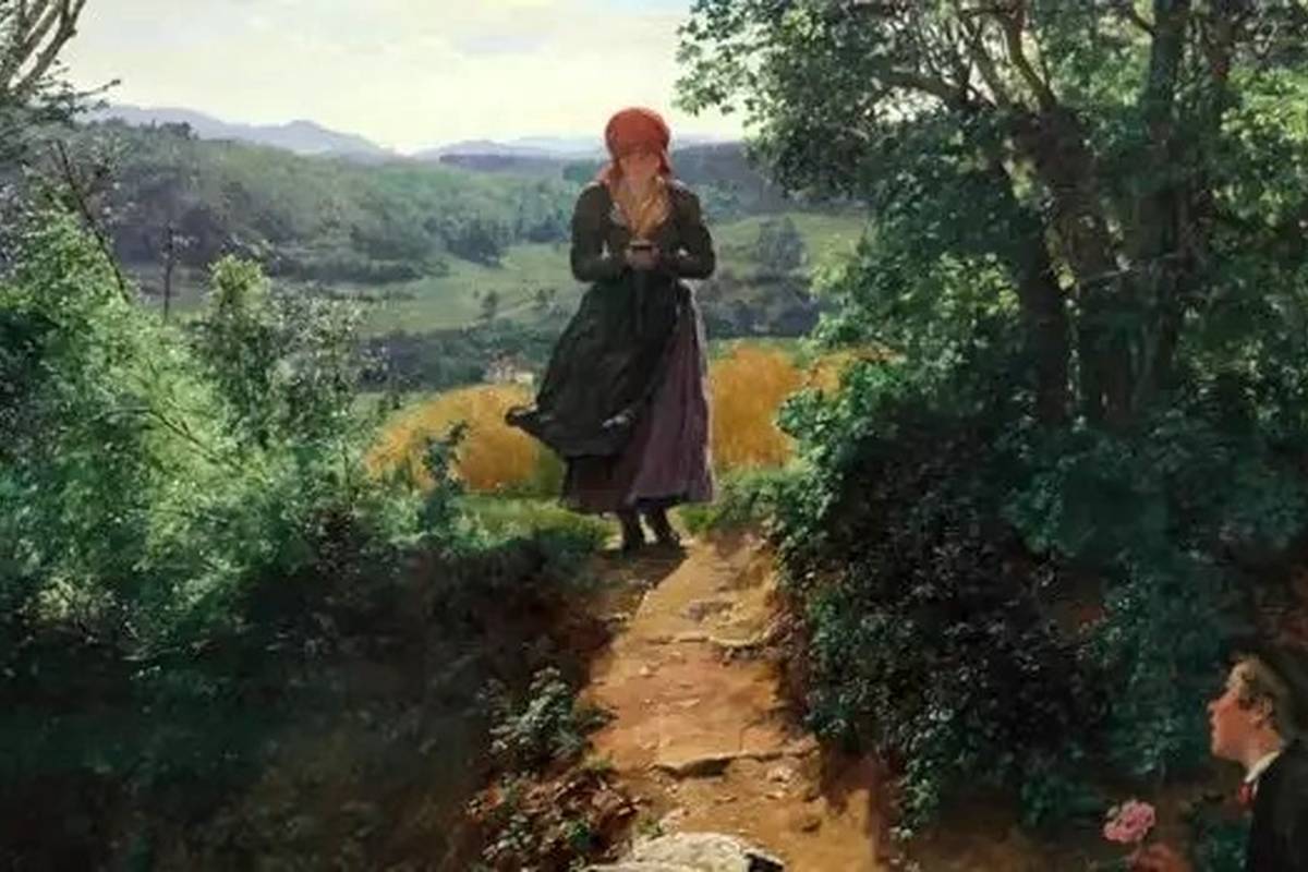  ماجرای تصویر گوشی آیفون در نقاشی سال ۱۸۶۰ 