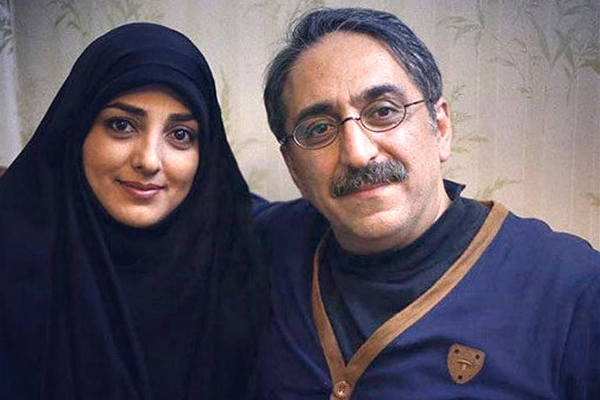  قاب خانوادگی مجری تلویزیون در هیئت + تصویر