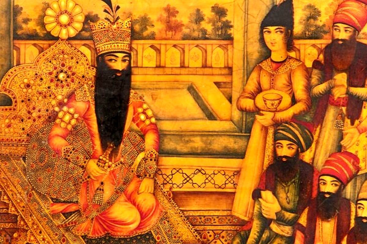 نقاشی دیدهنشده از چهره فتحعلیشاه قاجار