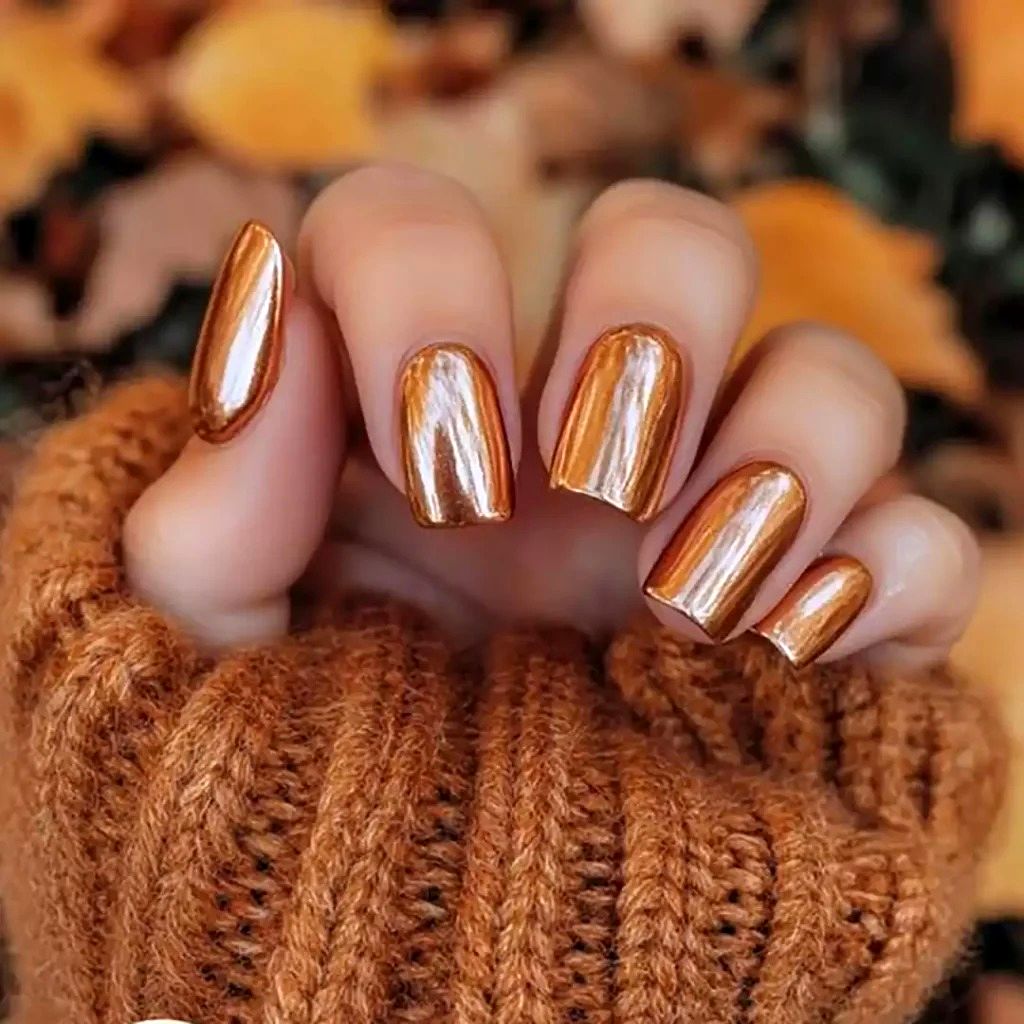 چند طرح ناخن متناسب با فصل پاییز 