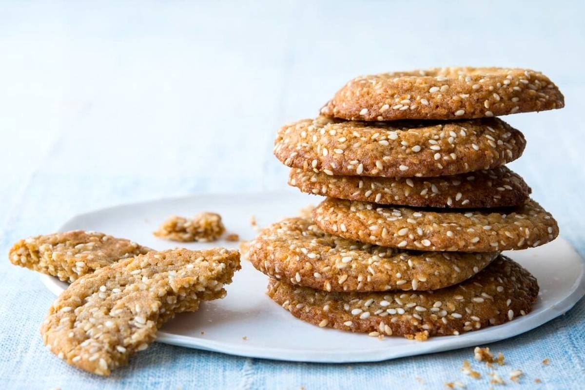 خوشمزه بپزید؛ طرز تهیه کوکی ارده ؛ یک میان وعده مقوی و رژیمی