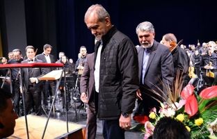 اولین حضور پزشکیان در کنسرت موسیقی + تصویر