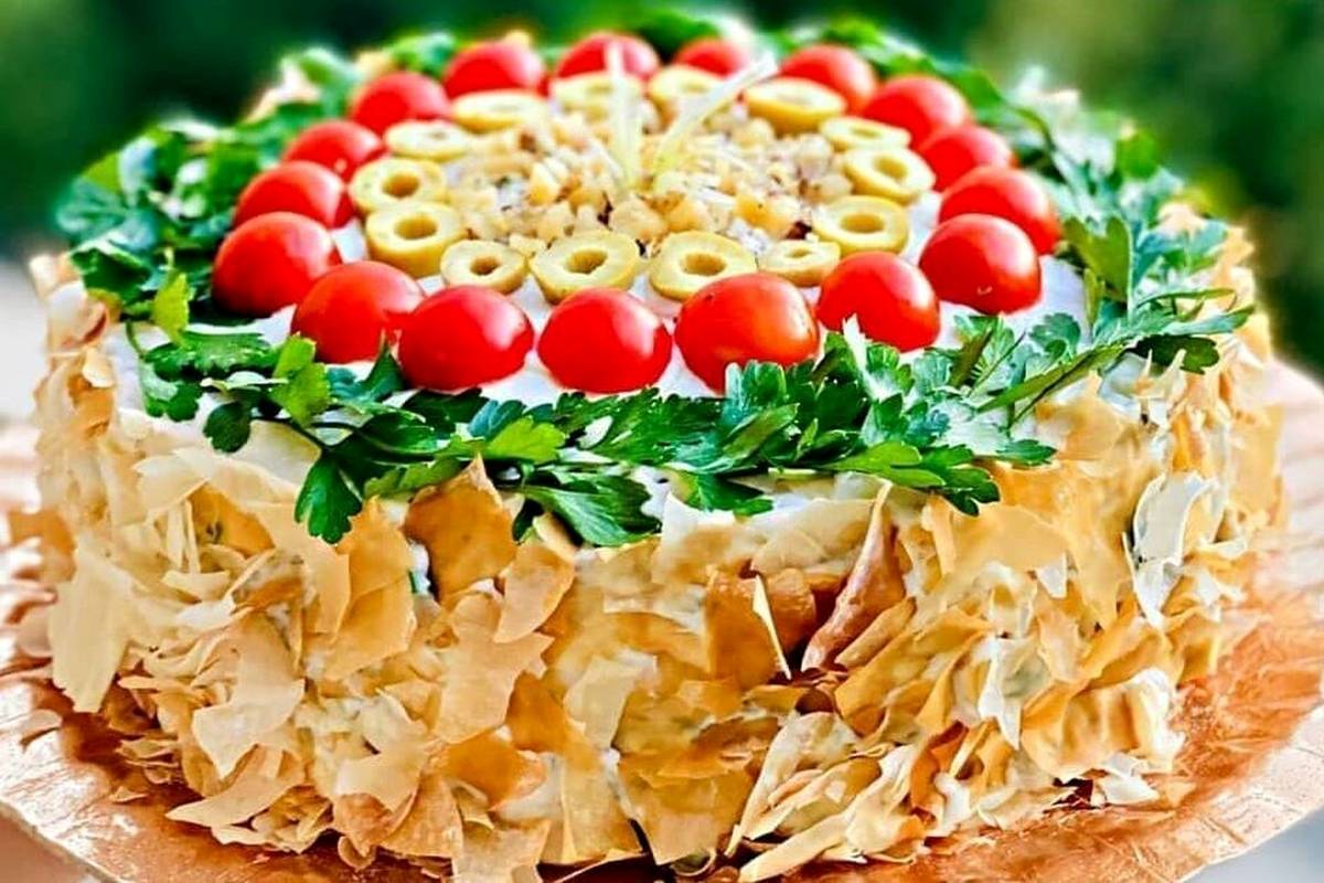 خوشمزه بپزید؛ سالاد پیازچه قالبی، سالاد شیک و خوشمزه برای مهمانی