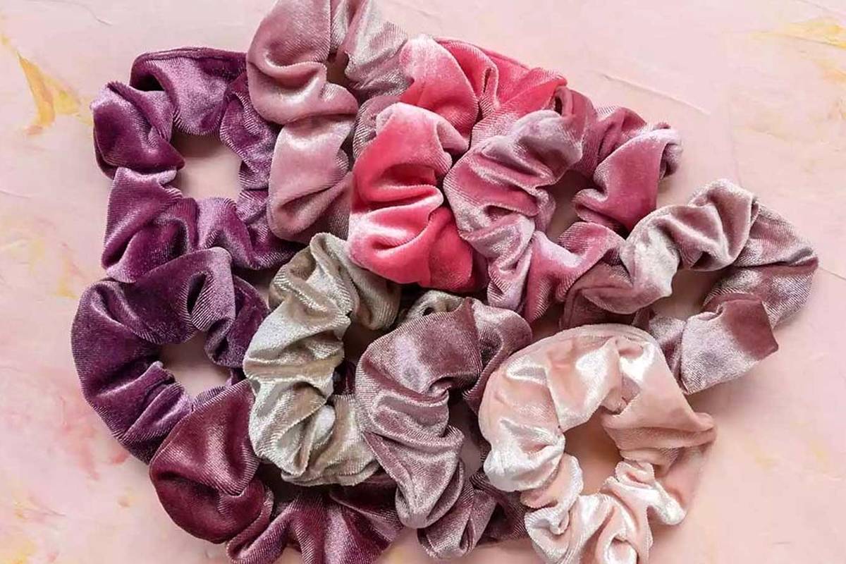 نحوه ی درست کردن کش مو پارچه ای + ویدئو