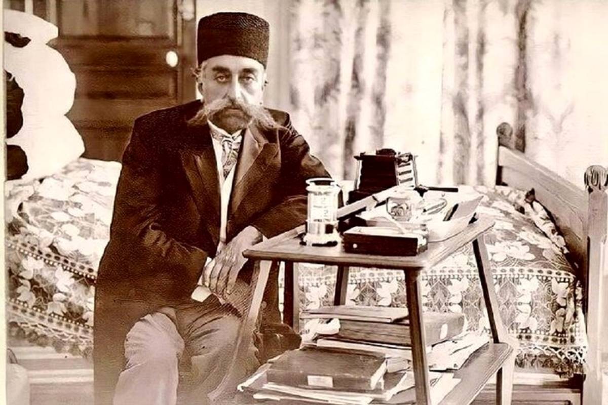 مظفرالدین‌شاه قاجار در ۱۴ سالگی + تصویر