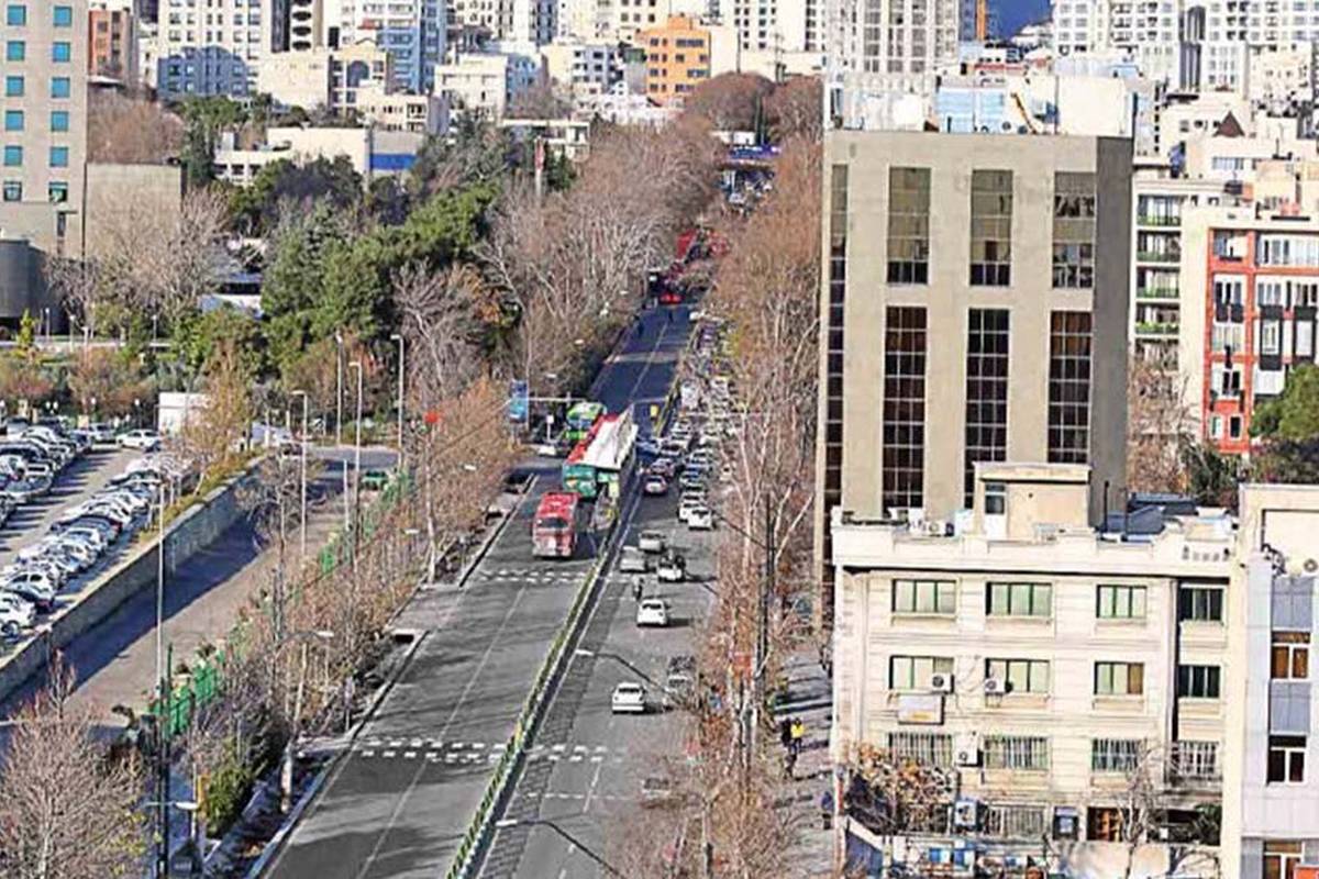 دو عکس از خیابان ولی عصر (عج) تهران: سال 1329 و اکنون