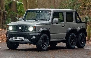  شاسی‌بلند محبوب سوزوکی 6 چرخ شد 