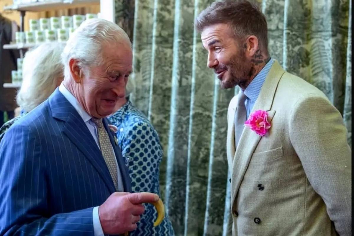 دیوید بکهام درآستانه دریافت نشان شوالیه از پادشاه انگلیس