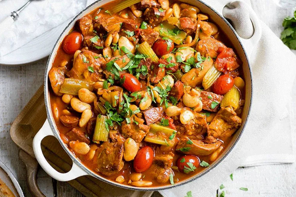 طرز تهیه خوراک مرغ مکزیکی