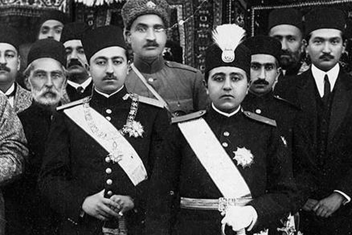 تصویر دیده نشده از فرزندان احمدشاه قاجار در دهه ۱۳۰۰