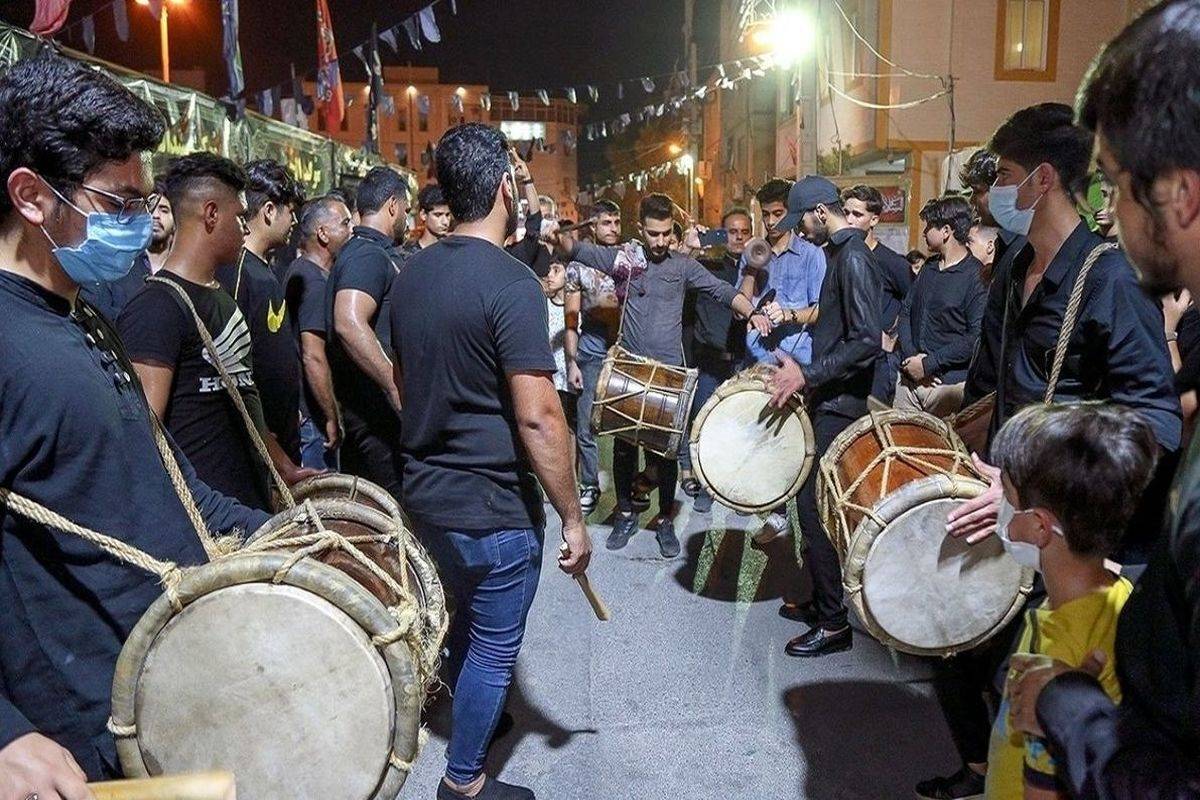 دمام‌زنی بوشهری‌ها در سوگ حادثه بندرعباس + ویدئو