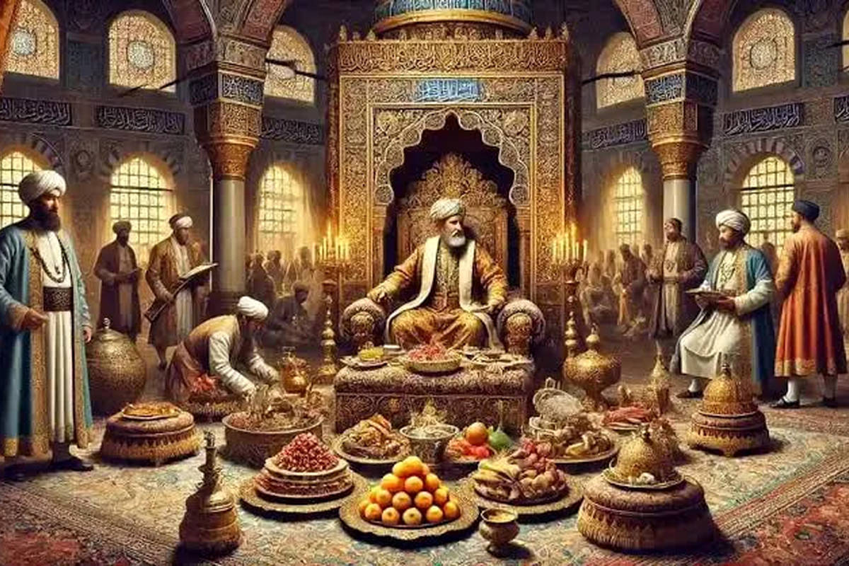 دلیل غذا خوردن پادشاهان در بشقاب طلا و نقره