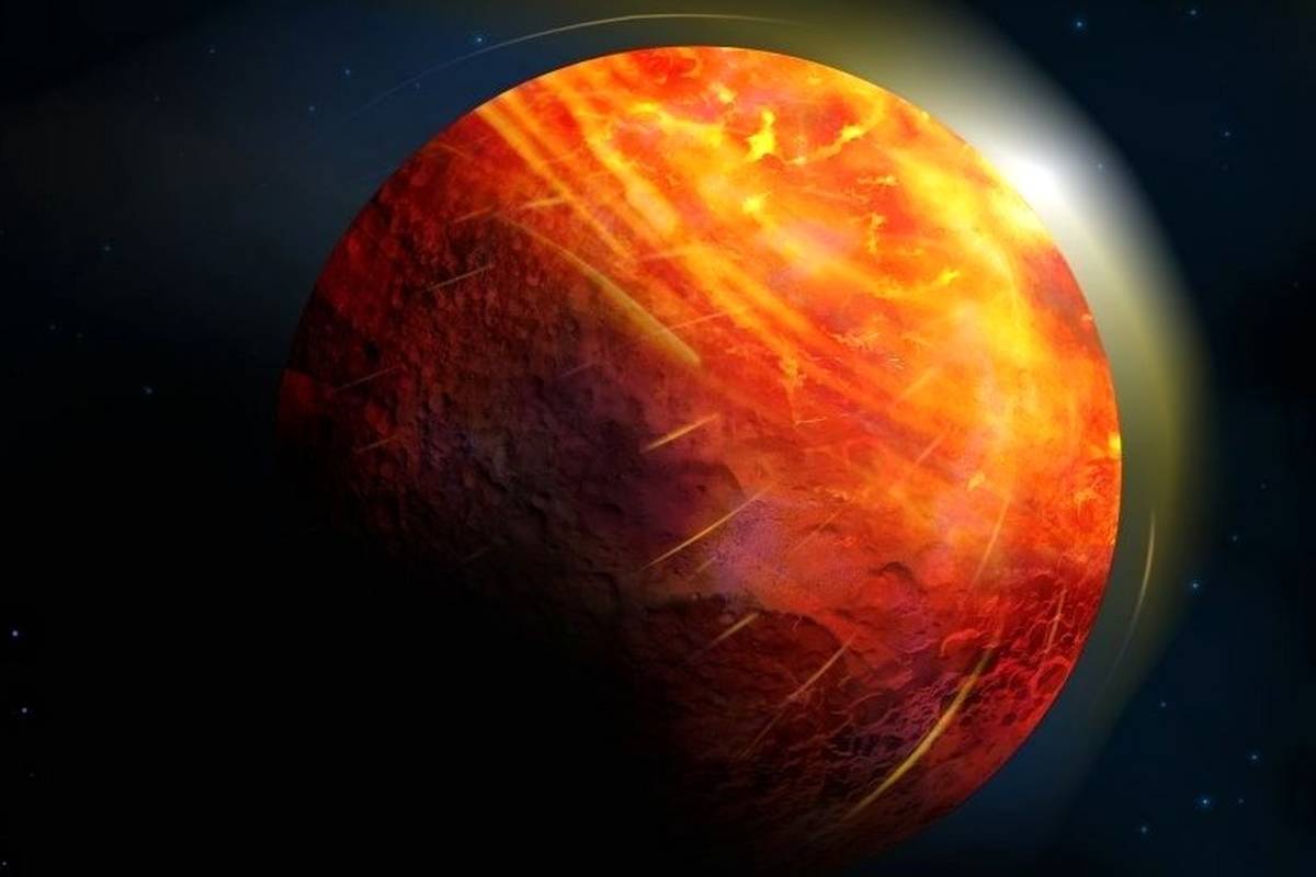 سیارهای که در آن «بادهای آهنی» میوزند