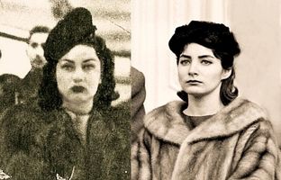 عکس قدیمی: شهناز پهلوی و پسر عمه اش شهرام در سوئیس، سال 1326
