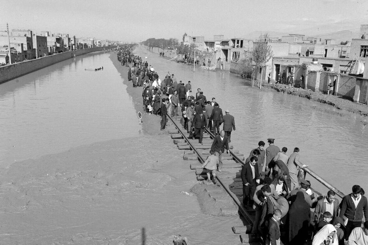 عکسهای منتشرنشده از مهیبترین سیل در تهران