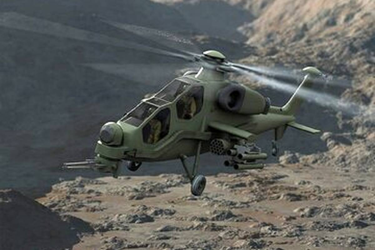 هلیکوپتر جنگی ساخت ترکیه + عکس
