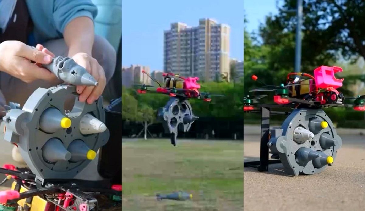 نمونه‌ای از پهپاد‌های نظامی و نحوه عملکرد آن + ویدئو