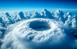 آسمان سوراخ شد
