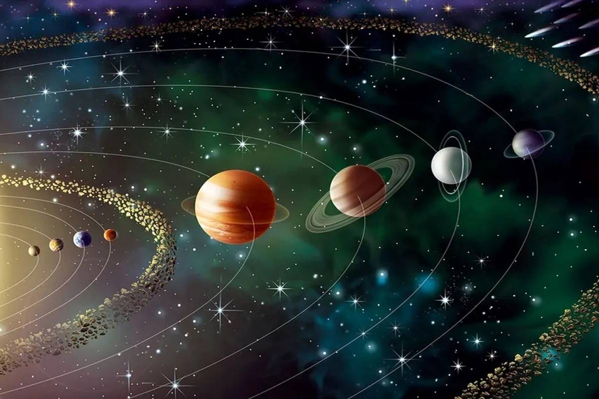 سیارات منظومه شمسی چطور حرکت میکنند؟