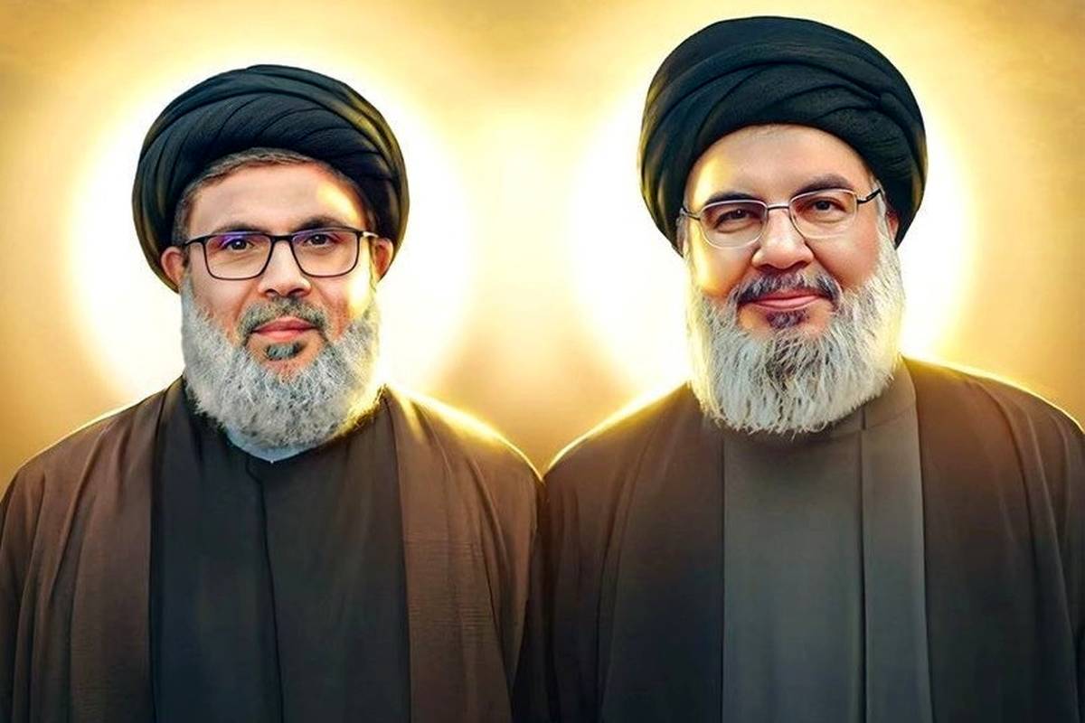 نخستین تصویر تابوت پیکرهای سید حسن نصرالله و هاشم صفیالدین