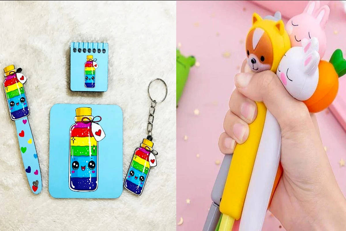 عجیب‌ترین لوازم تحریری که در عمرتان دیده‌اید! + ویدئو