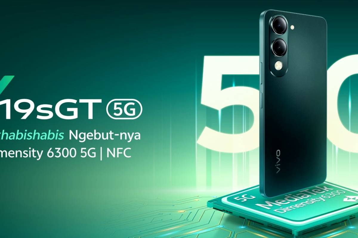 گوشی جدید ویوو Y19s GT 5G با باتری ۵۵۰۰ میلیآمپرساعتی معرفی شد
