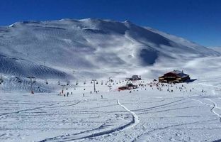 (ویدیو) پیست اسکی توچال سفید پوش شد