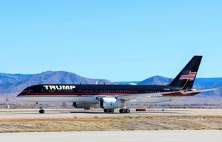  در هواپیمای ترامپ چه خبر است؟ + ویدئو