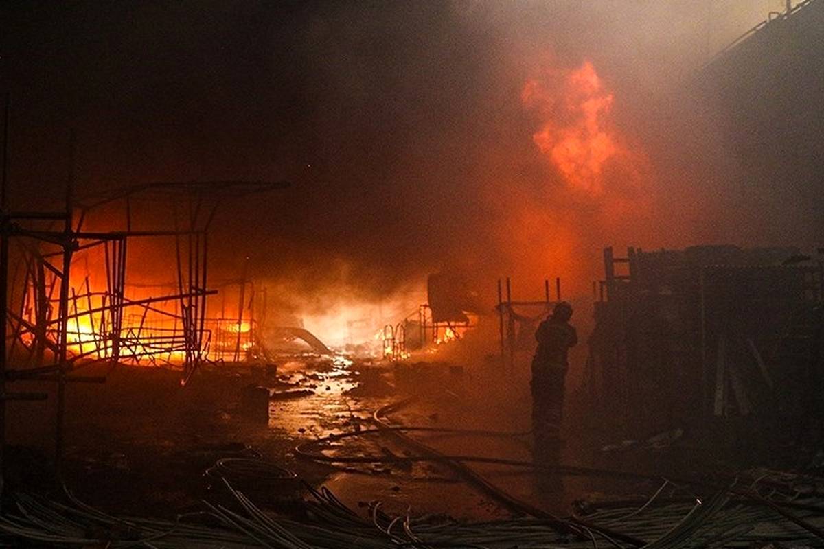  انفجار و آتش‌سوزی در یزد ۳ کشته و ۶ مصدوم برجا گذاشت 