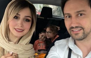 پاپاراتزی ایرانی؛ تصویر شاهرخ استخری و همسرش در یک لوکیشن تماشایی 