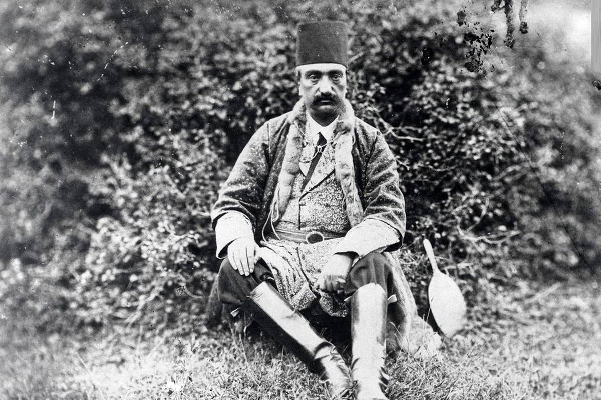 اردوی ناصرالدین شاه در «میانکاله و ساری» + تصویر
