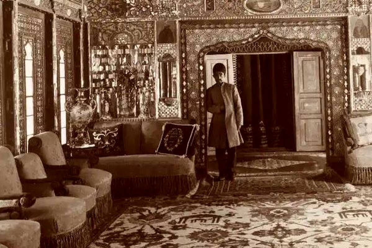 دکوراسیون خاص یک «خانۀ اعیانی» در دوران قاجار + تصویر