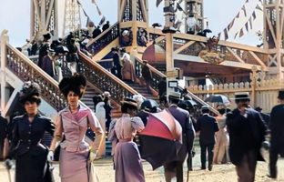 پاریس 120سال پیش + ویدئو