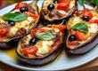 ساده‌ترین و سریع‌ترین روش تهیه بادمجان پیتزایی + ویدئو