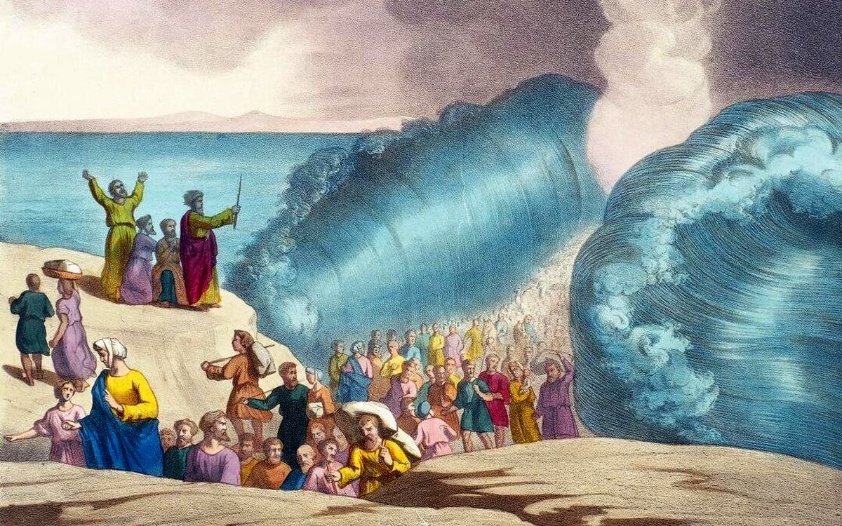 کشف شگفت‌انگیز در نقطه‌ای که حضرت موسی دریا را شکافت، استخر‌های شور مرگبار!
